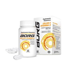 Borg Cálcio e Vitamina D 1000mg C? 60 Caps