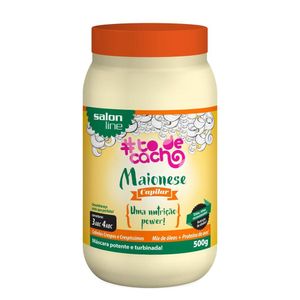 SALON LINE CREME MAIONESE CAPILAR TO DE CACHO NUTRICAO POWER 500 G x 1