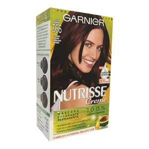 NUTRISSE KIT RENOVACAO COLORACAO CREME 366 CASTANHO ESCURO AVERMELHADO INT.ACAJU PURP x 1