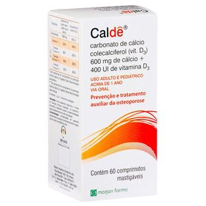 CALDE COMPRIMIDO MASTIGAVEL x 60