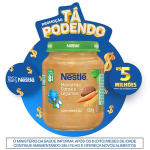 PAPINHA POTE CARNE/LEGUMES/MACARRAO 170 G x 1