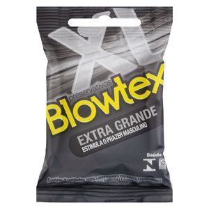 BLOWTEX PERFORME SACHE PRESERVATIVO LUBRIFICADO EXTRA GRANDE x 3