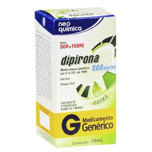 DIPIRONA SODICA MG GOTAS 500MG 10 ML x 1 (/ML)
