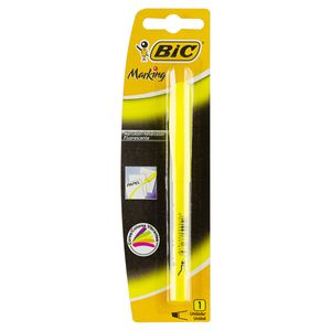 Marcador De Texto Fluorescente Amarelo Bic Marking