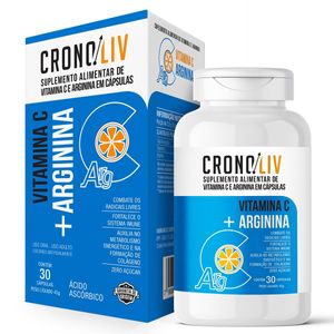Cronoliv Vitamina C + Arginina C/ 30 Caps