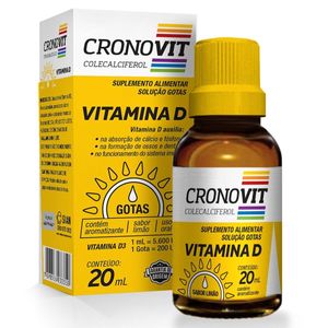 Cronovit Vitamina D Limão 20ml