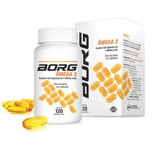 Borg Ômega 3 1000mg C/ 120 Caps Gel