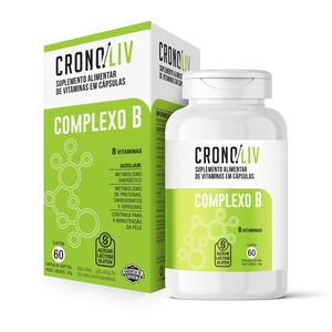 Cronoliv Complexo B C/ 60 Caps Softgel