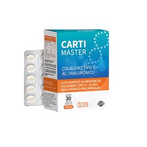 Carti Master Colágeno Tipo II + Ácido Hialurônico C/ 30 Caps Softgel