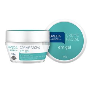Creme Facial Em Gel Sveda Care 100g