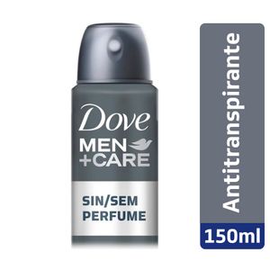 Desodorante Antitranspirante Dove Aerosol Men Sem Perfume 150ml