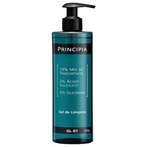 GEL DE LIMPEZA 13% TENSOATIVOS + 2% ACIDO SALICiLICO + 5% GLICERINA PRINCIPIA SKINCARE GL-01 COM 350