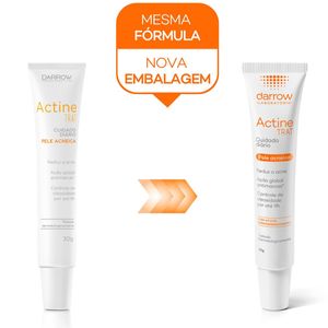 GEL ANTIACNE ACTINE TRAT CUIDADO DIARIO COM 30ML