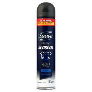Desodorante Antitranspirante Suave Aerosol Men Invisible 150ml