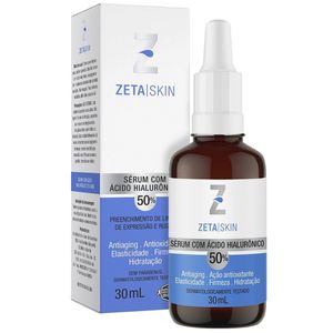 Sérum com Ácido Hialurônico 50% Zeta Skin 30 ml