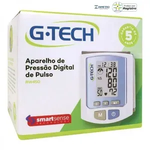 Aparelho De Pressao Digital Automatico De Pulso Rw450 - G-Tech