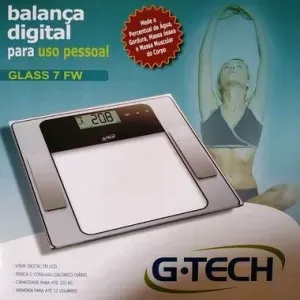Balanca Digital G-Tech Glass 7Fw