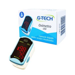 Oximetro G-TECH Led Com Capa De Protecao E Estojo