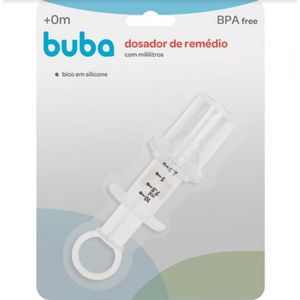 BUBA BABY DOSADOR DE REMEDIO TRANSPARENTE 10 ML x 1