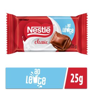 Chocolate NESTLÉ CLASSIC ao Leite 25g
