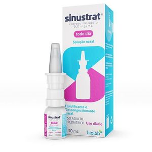 Solução Descongestionante Nasall Sinustrat 30ml 1 Unidade