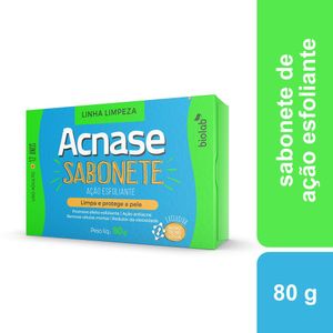Sabonete Facial Acnase Clean Esfoliante 80g