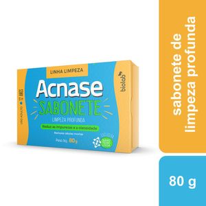Sabonete Facial Acnase Clean Limpeza Profunda 80g