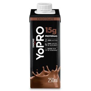 YoPRO Bebida Lactea UHT Chocolate 15g de proteinas 250ml