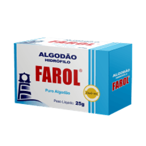 Algodao Caixa 25g  Farol