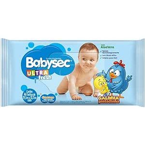 Toalhas Umedecidas Ultrafresh Babysec c/46 un