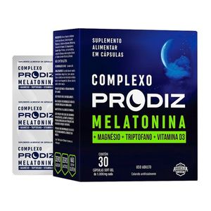Complexo Melatonina Prodiz Com 30 Capsulas Softgel