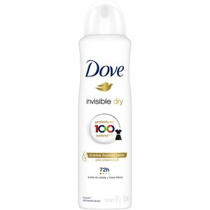 Desodorante Antitranspirante Dove Aerosol Feminino Invisible Dry 250ml