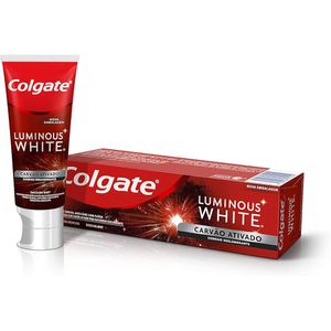 Colgate Creme Dental Clareador Luminous White Carvao Ativado 70G