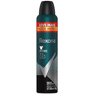 Desodorante Antitranspirante Rexona Aerosol Men Invisible 72h 250ml