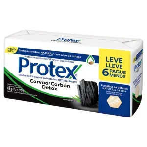 Sabonete em Barra Protex Carvao Detox 6 Unidades