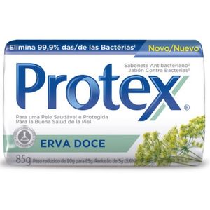 Sabonete Antibacteriano em Barra Protex Erva Doce 85g