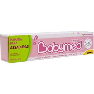 Pomada p/ Assaduras Babymed Rosa 45g