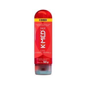 Gel Lubrificante Intimo K-Med Hot Com 50G