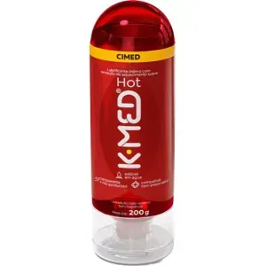 Gel Lubrificante Intimo K-Med Hot com 200g