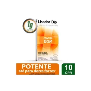 Lisador Dipirona Monoidratada 1g 10 comprimidos