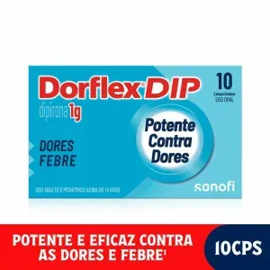 Dorflex Dip Analgesico e Antitermico 10 Comprimidos