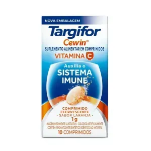 Suplemento Vitaminico Targifor Cewin 1g 10 Comprimidos Efervescentes