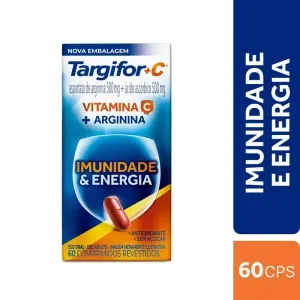 Vitamina C Targifor +C 60 Comprimidos Revestidos
