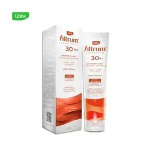 Protetor Solar Filtrum Ultra Seco Creme Gel Pele Oleosa FPS30 60g