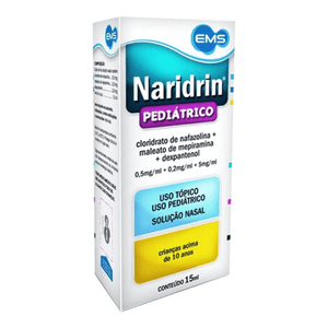 Naridrin Pediatrico Solucao Nasal 15mL