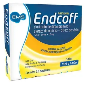Endcoff Mel e Limao com 12 pastilhas