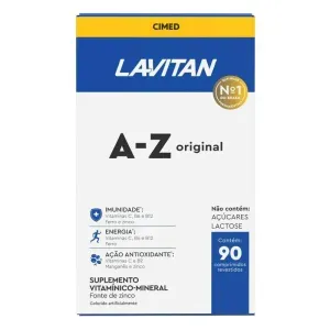 Multivitaminico Lavitan AZ Original 90 Comprimidos