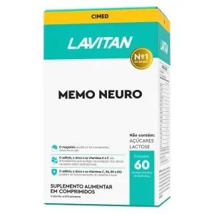 Multivitaminico Lavitan Memoria Com 60 Comprimidos