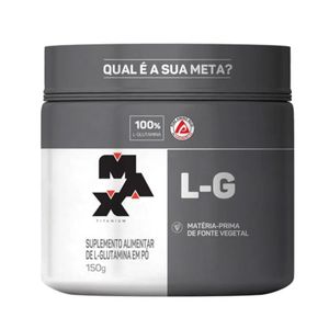 L-Glutamina em Po L-G Max Titanium 150g