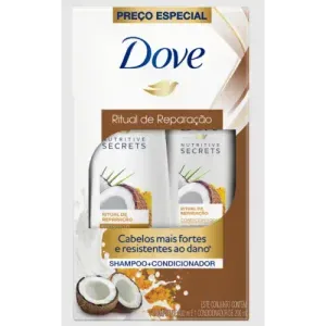Kit Dove Ritual de Reparacao Shampoo 350ml + Condicionador 175ml